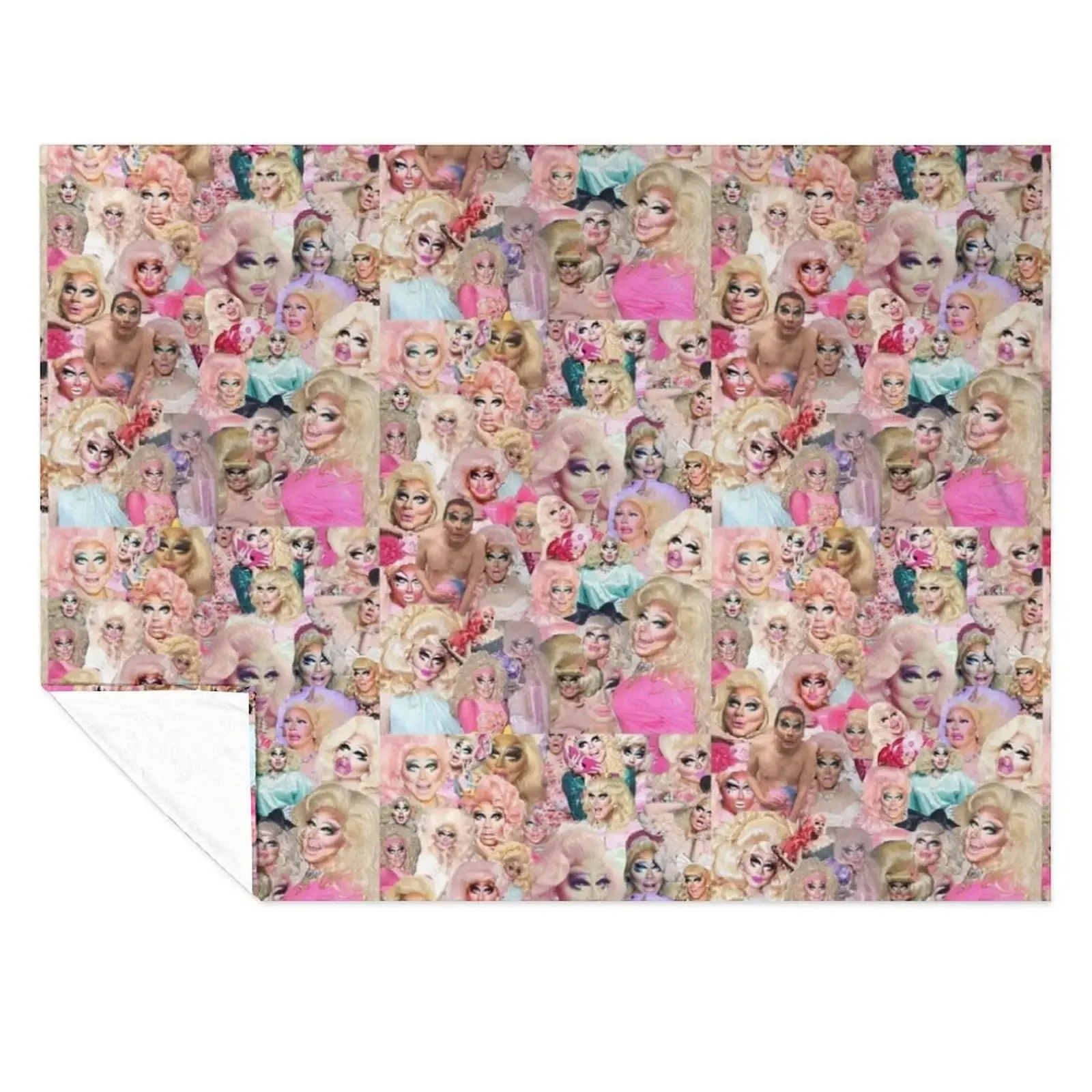 Trixie Mattel Collage Throw Blanket Soft Winter beds Summer For Baby Blankets
Trixie Mattel Collage Throw Blanket Soft Winter beds Summer For Baby Blankets
