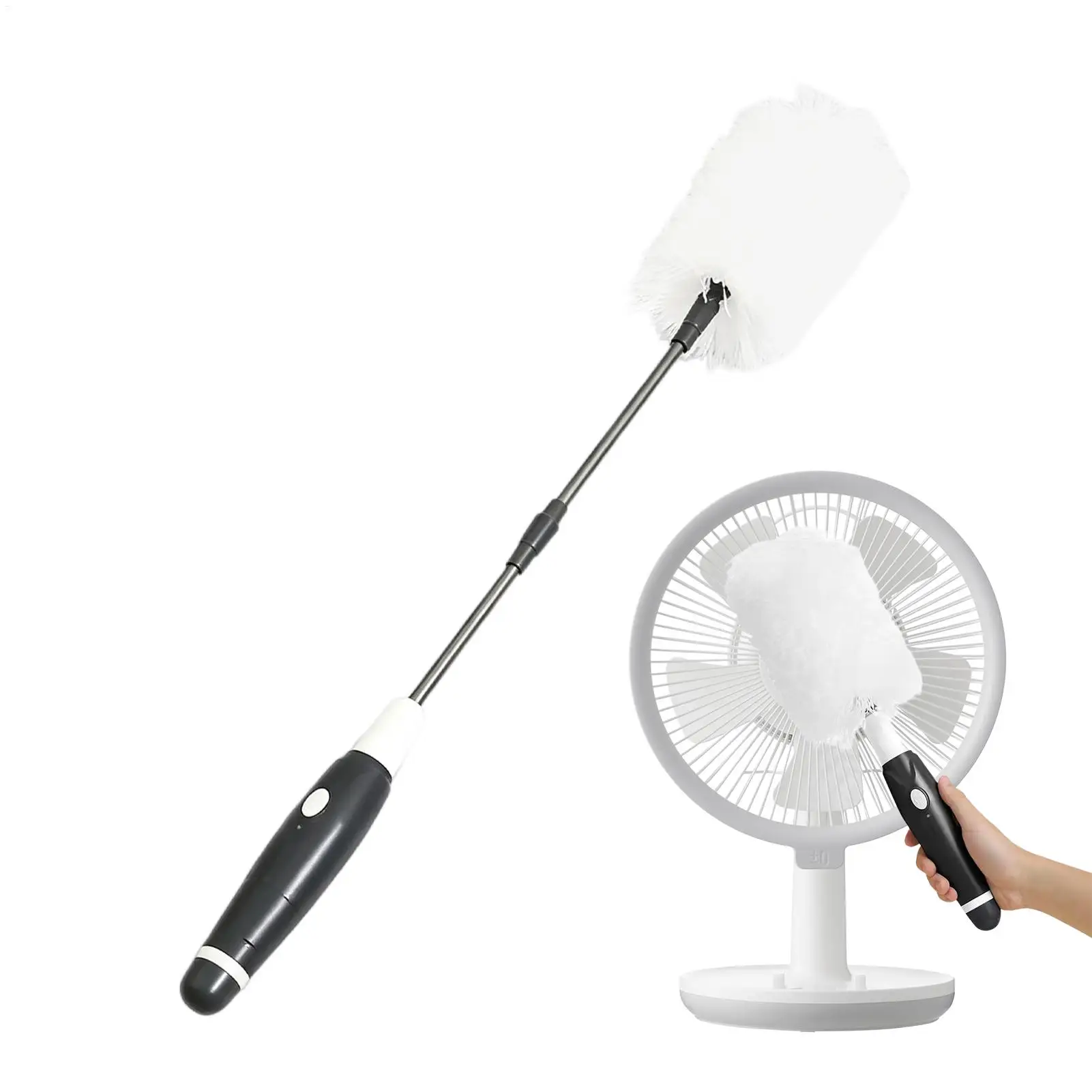 Electric Duster Brush Microfiber Cordless Adjustable With Extendable Handle Electric Dirt Dust Brush For Living Room Kitchen
Electric Duster Brush Microfiber Cordless Adjustable With Extendable Handle Electric Dirt Dust Brush For Living Room Kitchen