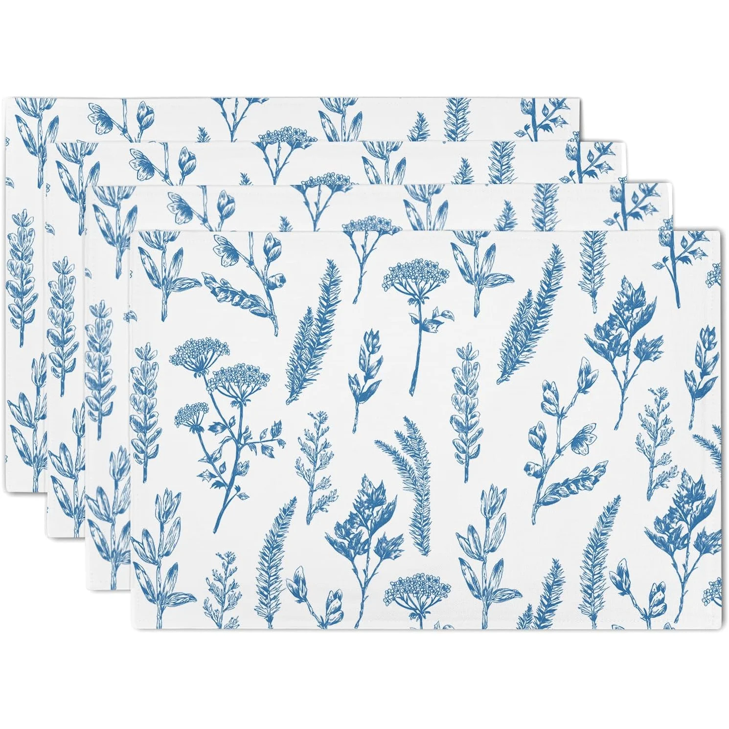 Blue White Botanical Placemat Linen Minimalist Plant Sketch Table Mat Kitchen Dining Decor Nordic Farmhouse Style
Blue White Botanical Placemat Linen Minimalist Plant Sketch Table Mat Kitchen Dining Decor Nordic Farmhouse Style