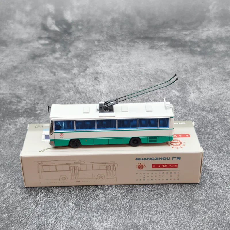 1:110 Scale Shanghai SK5105GP Trolleybus 107 Bus Alloy Bus Model Finished Simulation Collection Gift Static Display Ornament
1:110 Scale Shanghai SK5105GP Trolleybus 107 Bus Alloy Bus Model Finished Simulation Collection Gift Static Display Ornament
