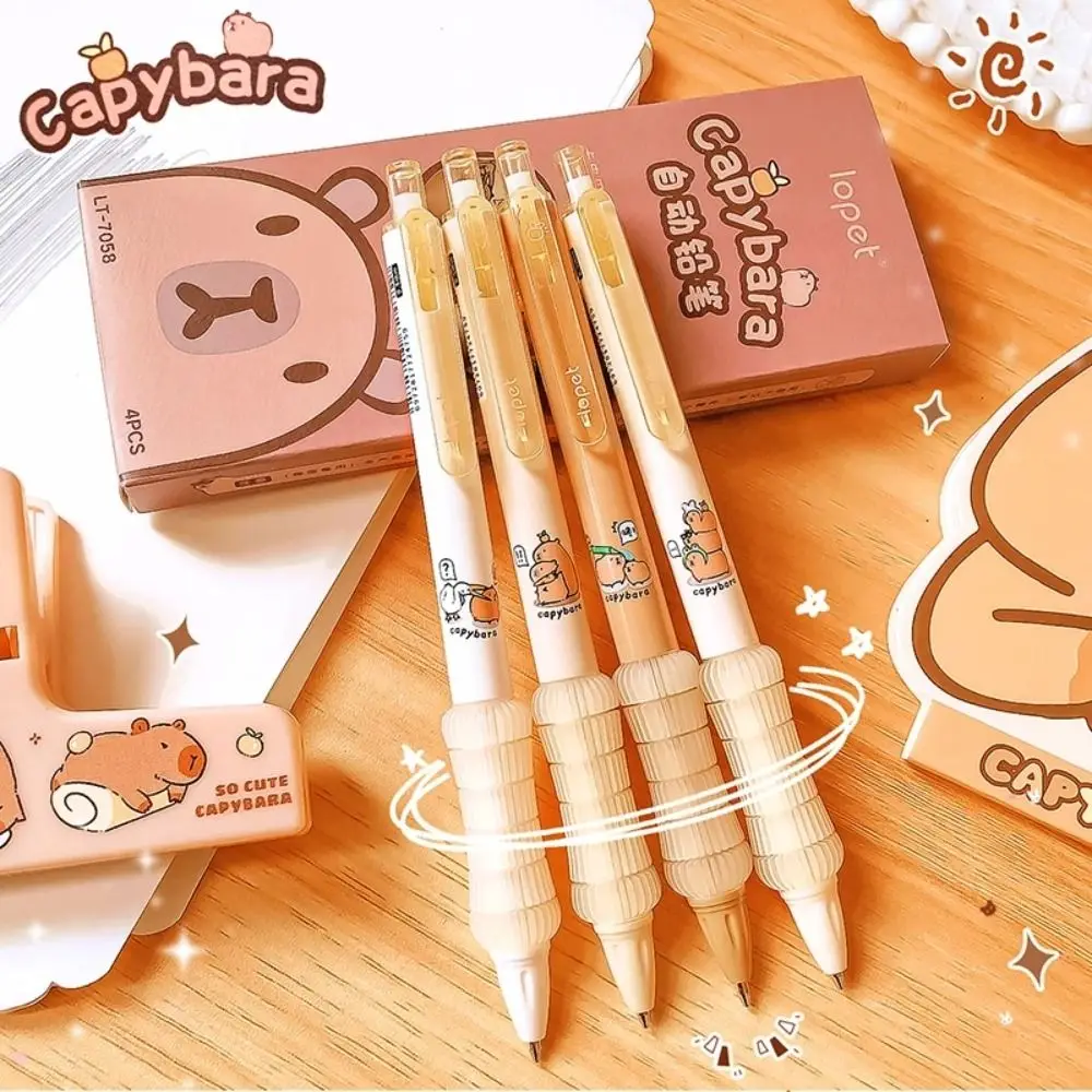 Cartoon Kawaii Capybara Mechanical Pencil Press Aesthetic Propelling Pencil 0.5mm Cute Automatic Pencil Students
Cartoon Kawaii Capybara Mechanical Pencil Press Aesthetic Propelling Pencil 0.5mm Cute Automatic Pencil Students