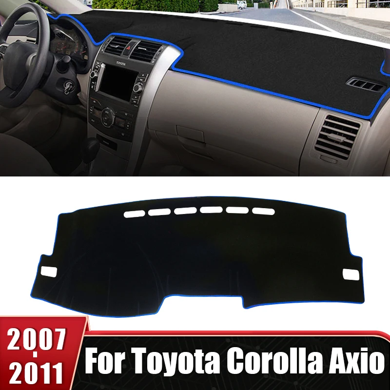 For Toyota Corolla Axio 2007 2008 2009 2010 2011 Car Dashboard Cover Sun Shade Avoid Light Mat Non-slip Pad DashMat Accessories
For Toyota Corolla Axio 2007 2008 2009 2010 2011 Car Dashboard Cover Sun Shade Avoid Light Mat Non-slip Pad DashMat Accessories