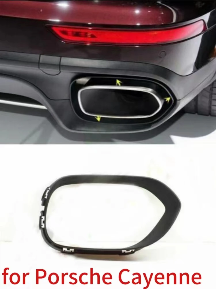 Rear bumper exhaust trim cover for Porsche Cayenne 958 2015-2017 958505837109B9 958505838109B9
Rear bumper exhaust trim cover for Porsche Cayenne 958 2015-2017 958505837109B9 958505838109B9