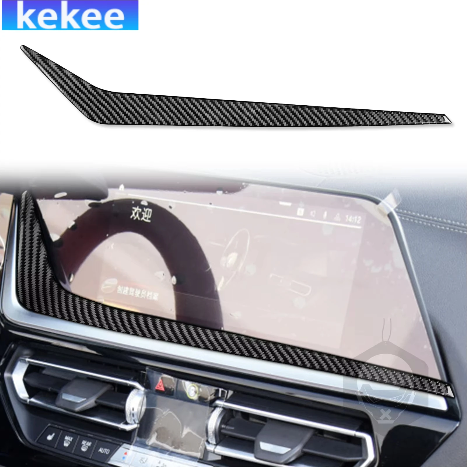 For BMW Z4 G29 2019-2024 Carbon Fiber Dashboard Navigation Screen Strip Interior Accessories Cover Tuning Stickers Auto Trims
For BMW Z4 G29 2019-2024 Carbon Fiber Dashboard Navigation Screen Strip Interior Accessories Cover Tuning Stickers Auto Trims