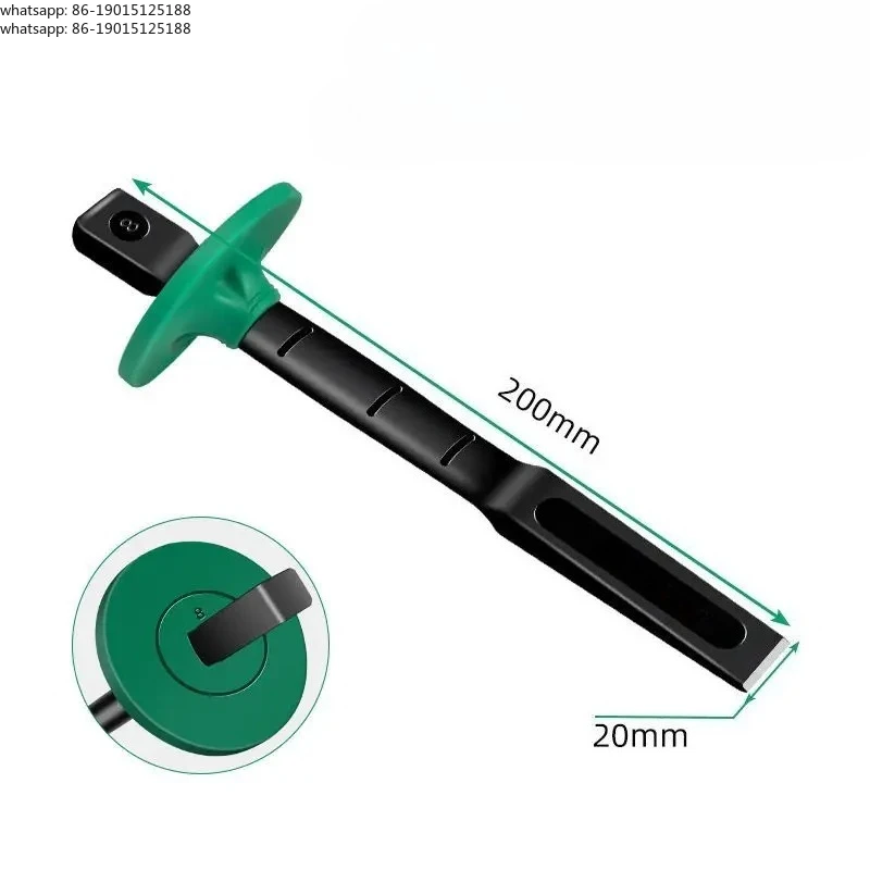 6/8/10/12inch Heavy-duty Flat Chisel with Hand Guard Chrome Vanadium Steel Masonry Chisel Flat Shovel Wood Process Concrete Tool
6/8/10/12inch Heavy-duty Flat Chisel with Hand Guard Chrome Vanadium Steel Masonry Chisel Flat Shovel Wood Process Concrete Tool
