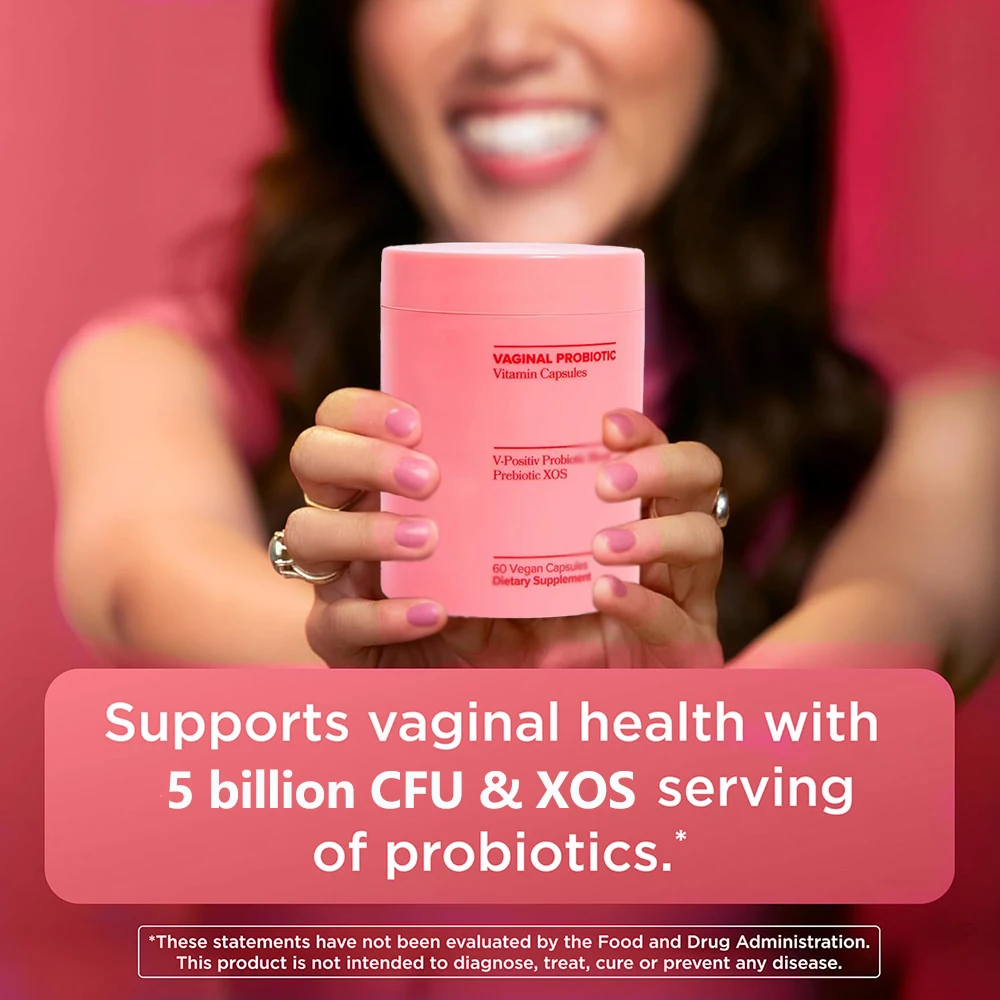 Vaginal Probiotics for Women - pH Balance, Digestive, UT & Feminine Health - 5 Billion CFU - Organic Prebiotics, 60 Capsules
Vaginal Probiotics for Women - pH Balance, Digestive, UT & Feminine Health - 5 Billion CFU - Organic Prebiotics, 60 Capsules