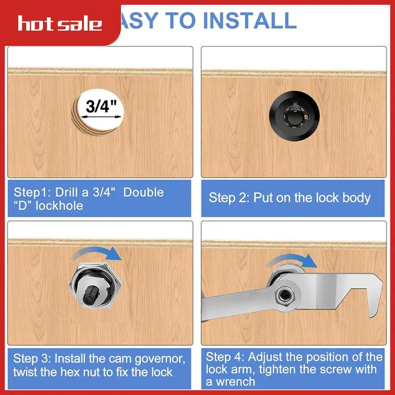 A52I-Black Tool Box Lock With Key, Same Key Cabinet Lock, Hook Cam, Cam Lock,Zinc Alloy,RV LOCK CM1917 CM1930
A52I-Black Tool Box Lock With Key, Same Key Cabinet Lock, Hook Cam, Cam Lock,Zinc Alloy,RV LOCK CM1917 CM1930