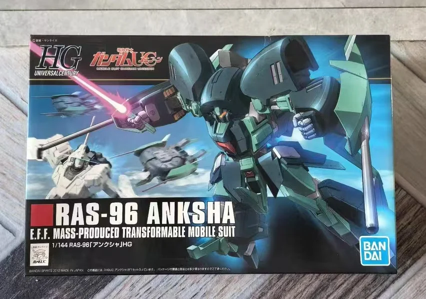 Bandai в наличии HG 1/144 оригинальный подлинный HG RAS-96 ANKSHA мобильный костюм экшн-коллекционная модель сборка игрушки подарок
Bandai в наличии HG 1/144 оригинальный подлинный HG RAS-96 ANKSHA мобильный костюм экшн-коллекционная модель сборка игрушки подарок