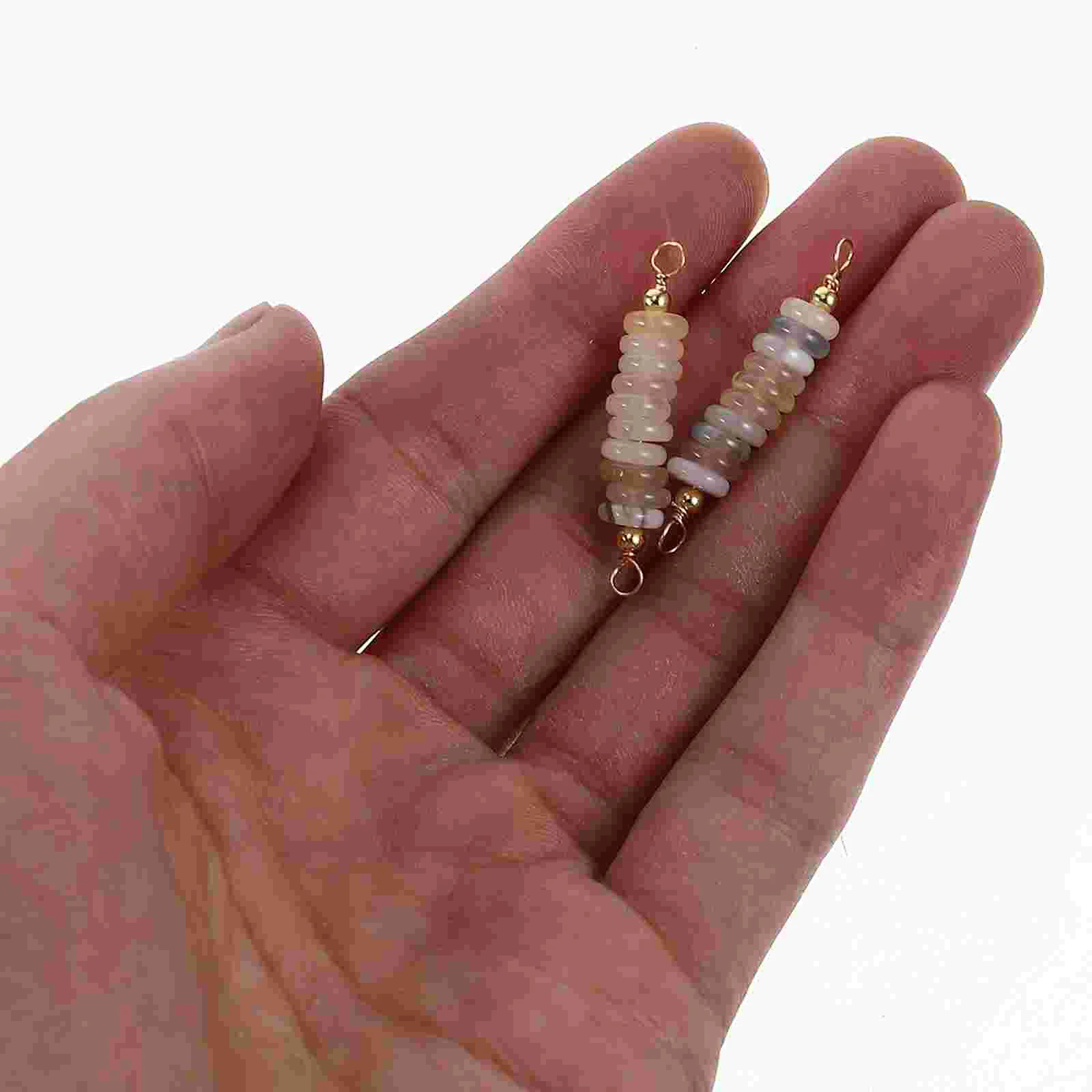2 Pcs Wheel Beads Jewelry Making Accessories Spacer for DIY Crafts Bracelet String Spacers Natural Stone
2 Pcs Wheel Beads Jewelry Making Accessories Spacer for DIY Crafts Bracelet String Spacers Natural Stone