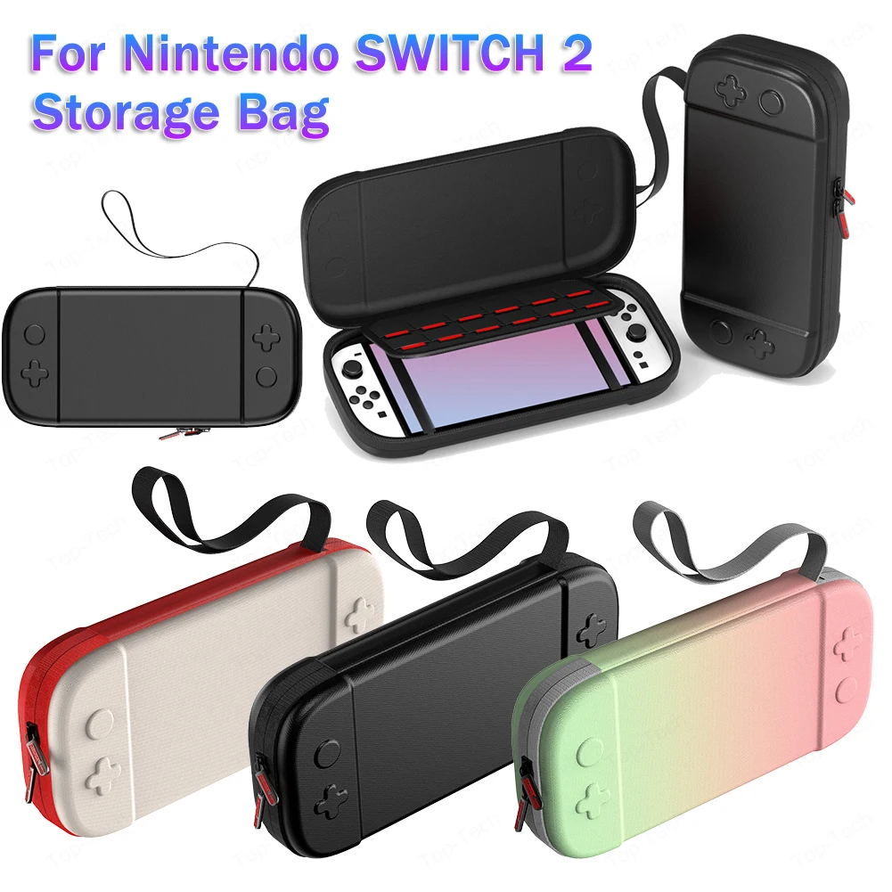 For Switch 2 Game Console Carrying Case Portable Storage Bag Anti-scratch Protective Travel Case Handbag Storage Box
For Switch 2 Game Console Carrying Case Portable Storage Bag Anti-scratch Protective Travel Case Handbag Storage Box