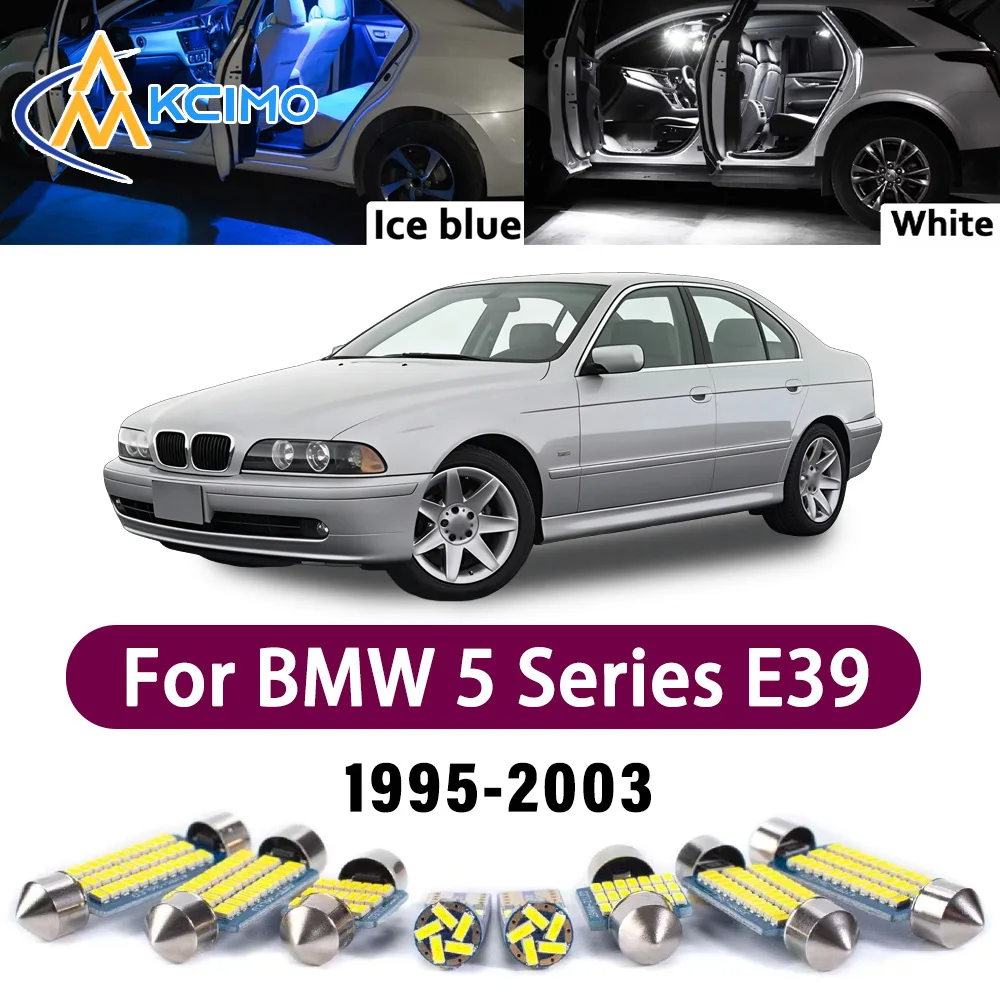 High-Quality Light Bulb For BMW 5 Series E39 Sedan 1995-2003 LED Interior Dome Trunk Reading Mirror Error-Free Safer Lights
High-Quality Light Bulb For BMW 5 Series E39 Sedan 1995-2003 LED Interior Dome Trunk Reading Mirror Error-Free Safer Lights