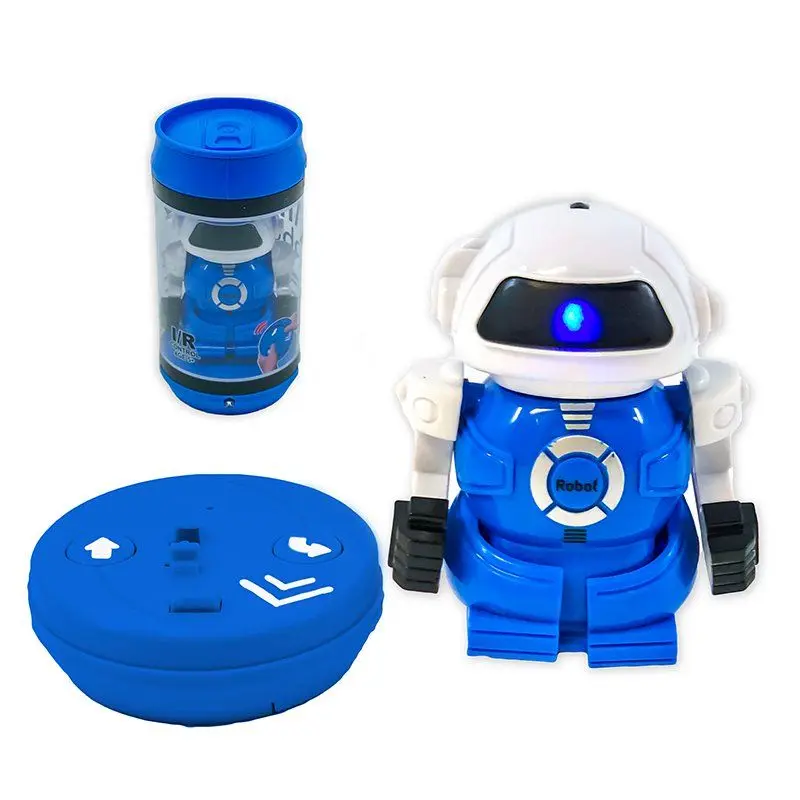 Move Foward & Backward Infared Controlled RC Mini Robot In A Can Gift Suitable For Ages 5+
Move Foward & Backward Infared Controlled RC Mini Robot In A Can Gift Suitable For Ages 5+