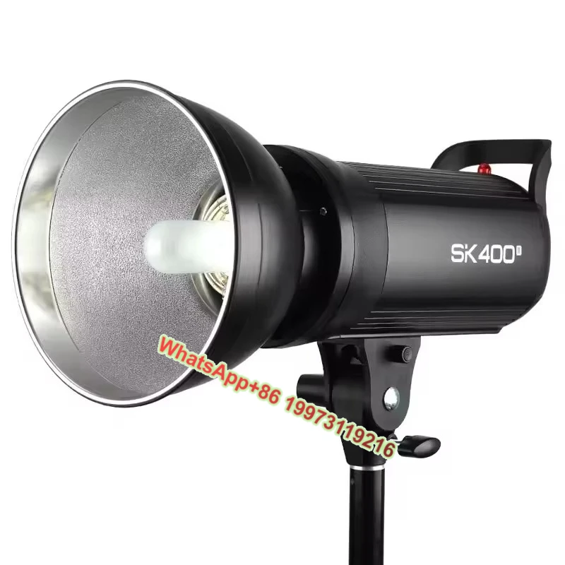SK400II Профессиональная фотографическая вспышка Встроенная беспроводная система X 2,4G Gn65 для съемки фотографического освещения
SK400II Профессиональная фотографическая вспышка Встроенная беспроводная система X 2,4G Gn65 для съемки фотографического освещения