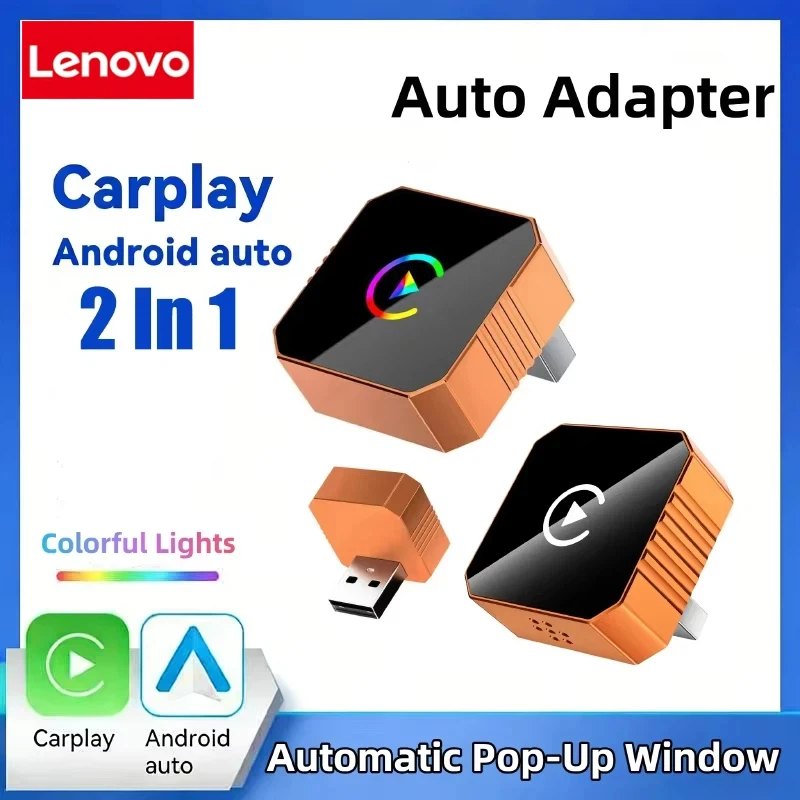 Lenovo Wireless CarPlay Android Auto Adapter 2 In 1 Car Infotainment Box 2026 Plug Play Fast Auto-Reconnect AI Smart Box NEW
Lenovo Wireless CarPlay Android Auto Adapter 2 In 1 Car Infotainment Box 2026 Plug Play Fast Auto-Reconnect AI Smart Box NEW