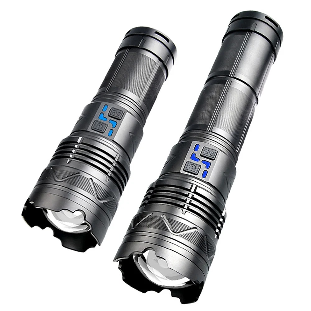 Перезаряжаемый светодиодный фонарик, прожектор дальнего действия, телескопический зум-фонарик, уличная лампа для кемпинга, аварийное освещение, без батареи
Перезаряжаемый светодиодный фонарик, прожектор дальнего действия, телескопический зум-фонарик, уличная лампа для кемпинга, аварийное освещение, без батареи