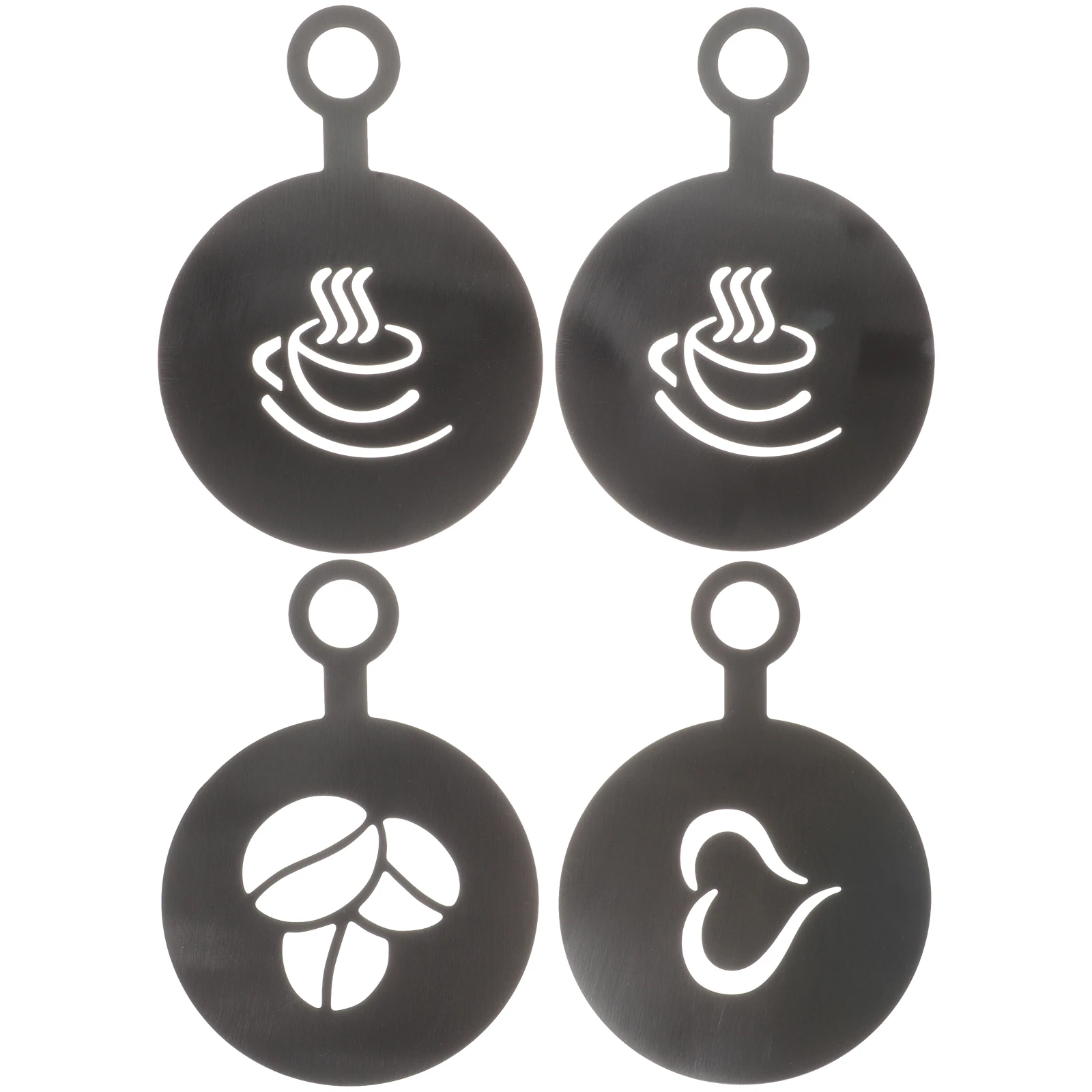 4pcs Coffee Stencils Latte Art Templates Cappuccino Decoration Tools Reusable Washable Coffee Making Accessories Diy Stencils
4pcs Coffee Stencils Latte Art Templates Cappuccino Decoration Tools Reusable Washable Coffee Making Accessories Diy Stencils
