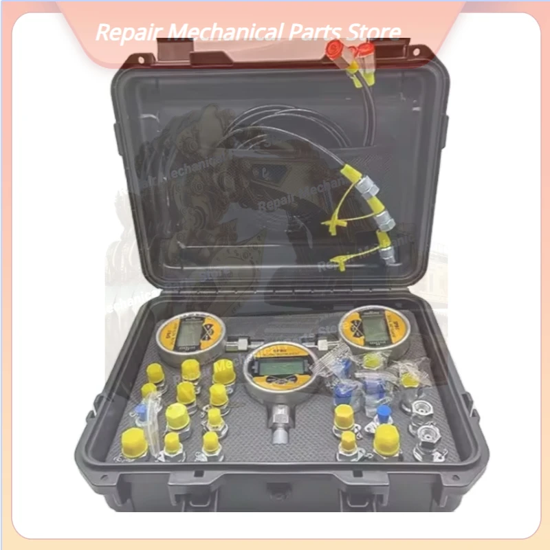 Parts Excavator Hydraulic Hose Pressure Test Kit 0-60mpa Pressure Test Gauge Kit Hydraulic Pressure Gauge
Parts Excavator Hydraulic Hose Pressure Test Kit 0-60mpa Pressure Test Gauge Kit Hydraulic Pressure Gauge