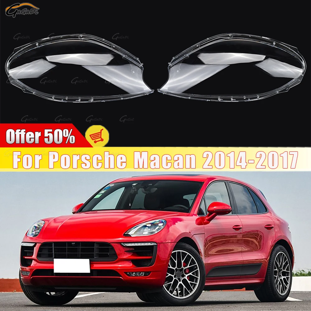 Fit For Porsche Macan 2014-2017 Front Headlight Shell Lamp Shade Lens Cover Acrylic lampshade Automotive headlight housing pair
Fit For Porsche Macan 2014-2017 Front Headlight Shell Lamp Shade Lens Cover Acrylic lampshade Automotive headlight housing pair