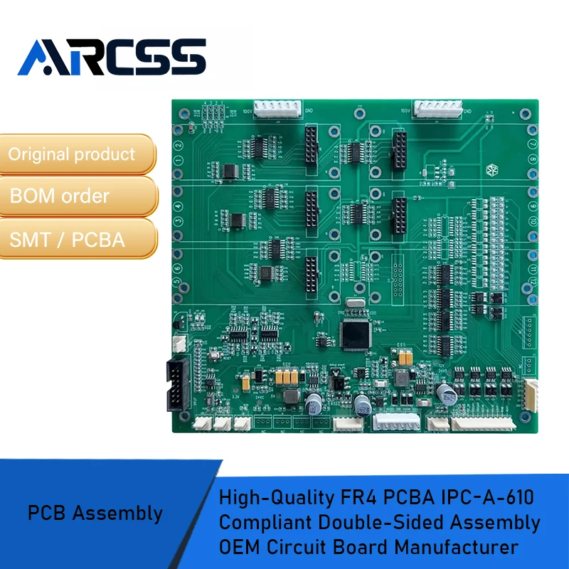 High-Quality FR4 PCBA IPC-A-610 Compliant Double-Sided Assembly OEM Circuit Board Manufacturer
High-Quality FR4 PCBA IPC-A-610 Compliant Double-Sided Assembly OEM Circuit Board Manufacturer