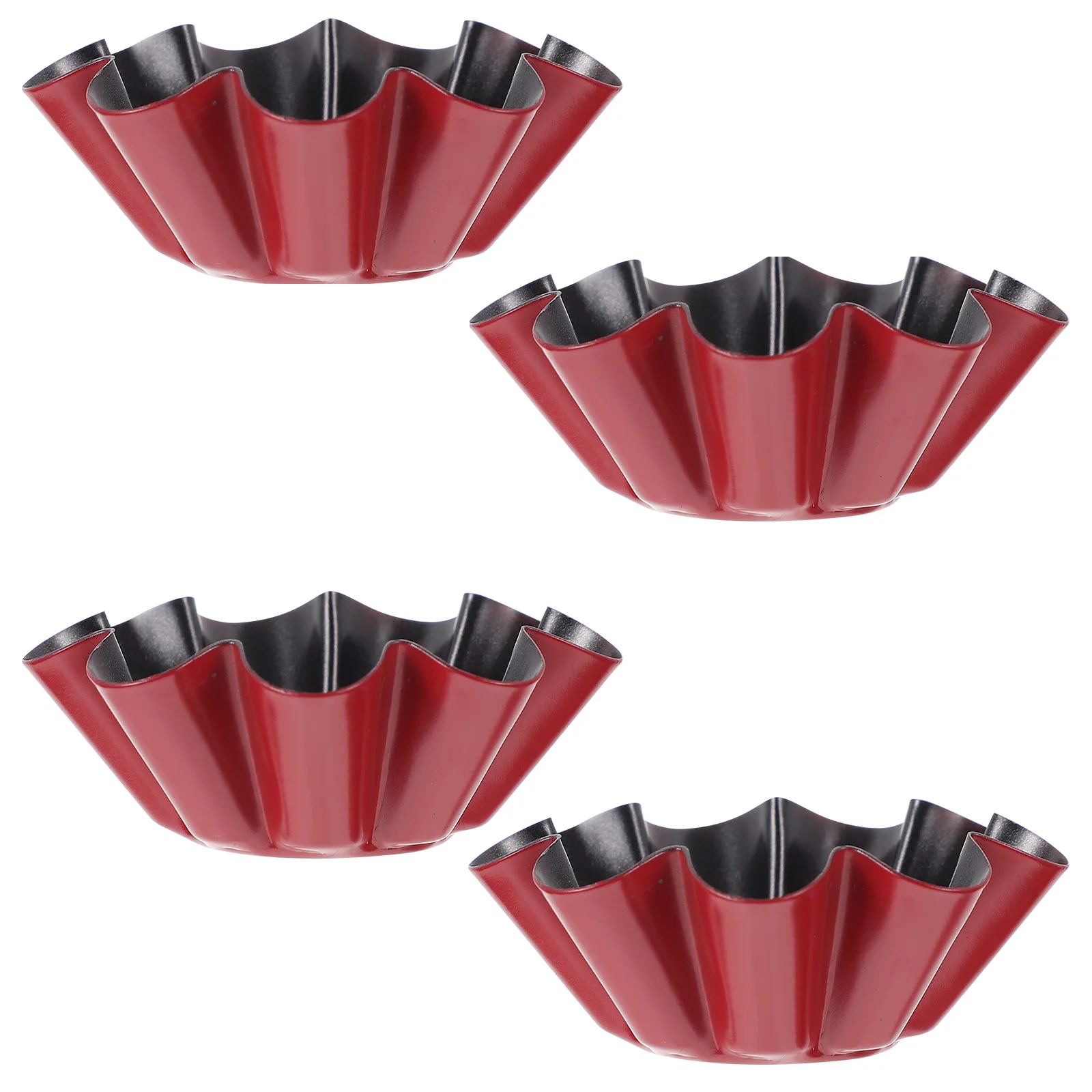 4 Pcs Muffin Baking Flower Shaped Egg Tart Mold Carbon Steel Mould Household DIY Quiche Pies Pan
4 Pcs Muffin Baking Flower Shaped Egg Tart Mold Carbon Steel Mould Household DIY Quiche Pies Pan