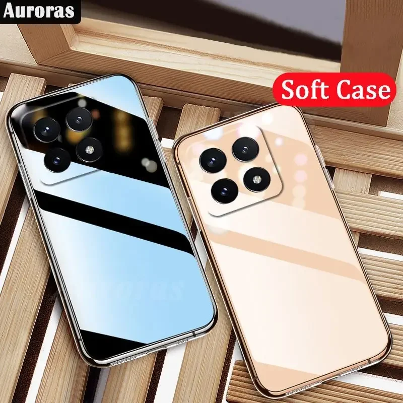 Auroras For Xiaomi 14T Pro Cover 2PCS Original Transparent Soft Shockproof Shell For Xiaomi 13T Pro pro13t 14t Phone Case
Auroras For Xiaomi 14T Pro Cover 2PCS Original Transparent Soft Shockproof Shell For Xiaomi 13T Pro pro13t 14t Phone Case
