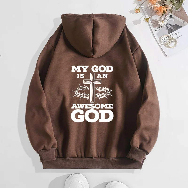 My God Letter Print Women Hoodie Autumn Winter Hoodies Female Sportswear Oversized Pullover Girl Drop Shoulder Sleeve Streetwear
My God Letter Print Women Hoodie Autumn Winter Hoodies Female Sportswear Oversized Pullover Girl Drop Shoulder Sleeve Streetwear