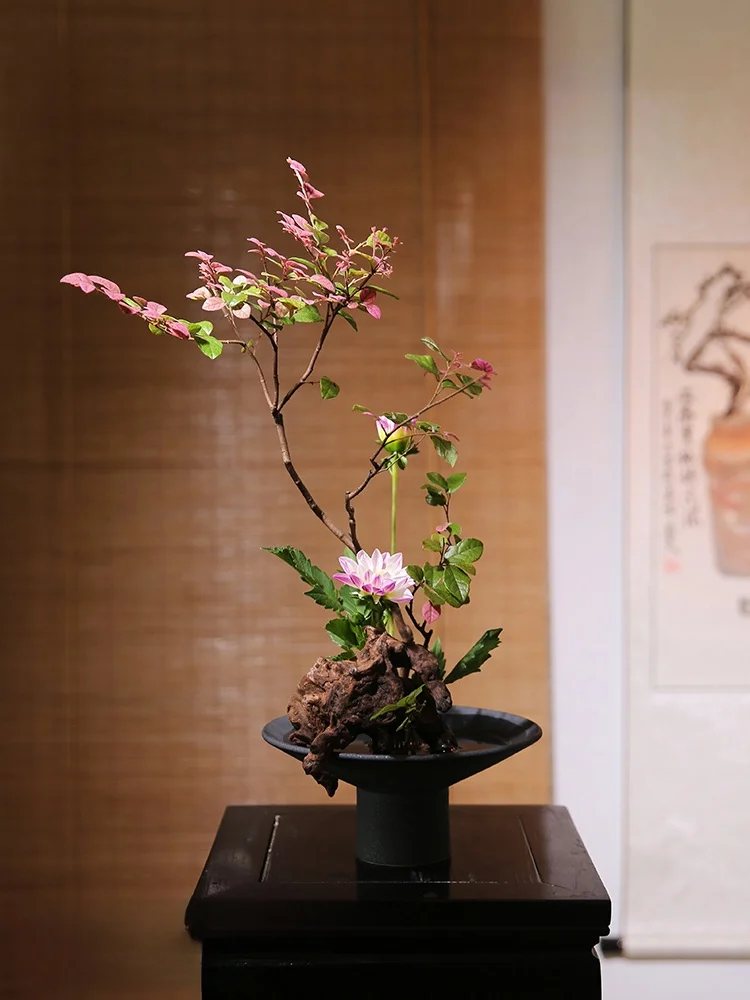 Chinese Style Ceramic High Foot Tea Table Flower Dish Bouquet Holder Stand Base Flower Pot for Desktop Flower Arrangement
Chinese Style Ceramic High Foot Tea Table Flower Dish Bouquet Holder Stand Base Flower Pot for Desktop Flower Arrangement