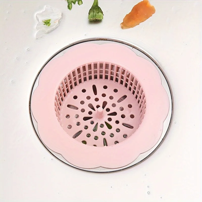 Flower Shape Plastic Water Channel Filter: Kitchen and Bathroom Drain Strainer with Anti-Blocking Hair Filter Net
Flower Shape Plastic Water Channel Filter: Kitchen and Bathroom Drain Strainer with Anti-Blocking Hair Filter Net