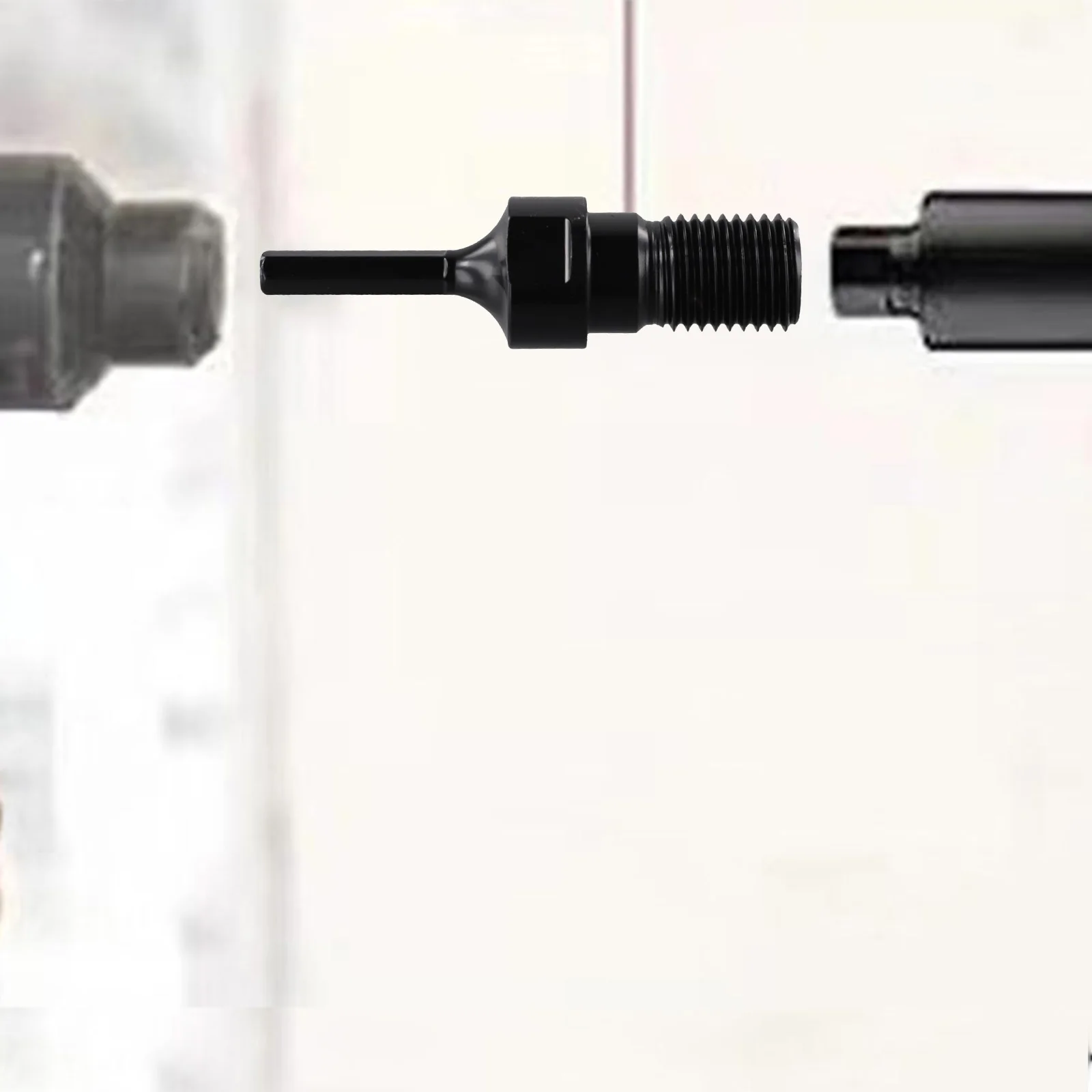 For Electric Drill 1-1 4-7UNC Thread Adapter Easy Installation Electric Drill Adapter Hammer Drill Adapter Black Color
For Electric Drill 1-1 4-7UNC Thread Adapter Easy Installation Electric Drill Adapter Hammer Drill Adapter Black Color