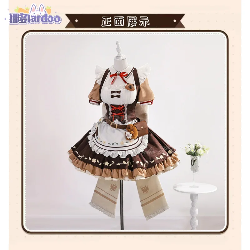 Chisa cafe Maid Dress Wuthering Waves Chisa Cosplay Costume Women Halloween Game
Chisa cafe Maid Dress Wuthering Waves Chisa Cosplay Costume Women Halloween Game