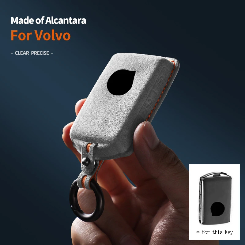 Alcantara High-quality Car Key Case Cover Holder Key Shell Buckle For Volvo XC40 XC60 S90 XC90 V90 T5 T6 Accessories
Alcantara High-quality Car Key Case Cover Holder Key Shell Buckle For Volvo XC40 XC60 S90 XC90 V90 T5 T6 Accessories