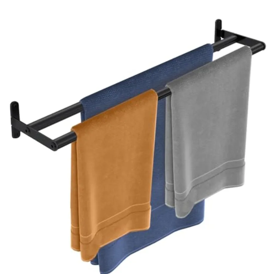 Double Towel Bar, Towel Racks for Bathroom, Staless Steel Bathroom Towel Holder, Towel Rack Wall Mounted Towel Hanger Towel Rod
Double Towel Bar, Towel Racks for Bathroom, Staless Steel Bathroom Towel Holder, Towel Rack Wall Mounted Towel Hanger Towel Rod