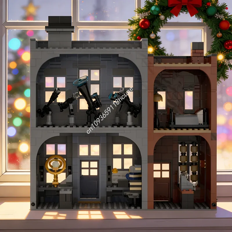 946pcs MOC Knockturn Alley Noggin Bonce The Starry Harry Model Building Blocks Architecture Festival Gifts Toys Education Brick
946pcs MOC Knockturn Alley Noggin Bonce The Starry Harry Model Building Blocks Architecture Festival Gifts Toys Education Brick