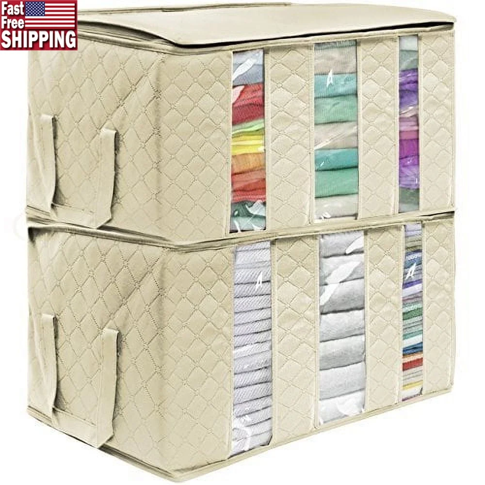 Складная сумка для хранения, органайзеры, 3-секционное портативное решение для хранения на молнии, одеяла для одежды, игрушки под кроватью, шкаф для спальни 2
Складная сумка для хранения, органайзеры, 3-секционное портативное решение для хранения на молнии, одеяла для одежды, игрушки под кроватью, шкаф для спальни 2