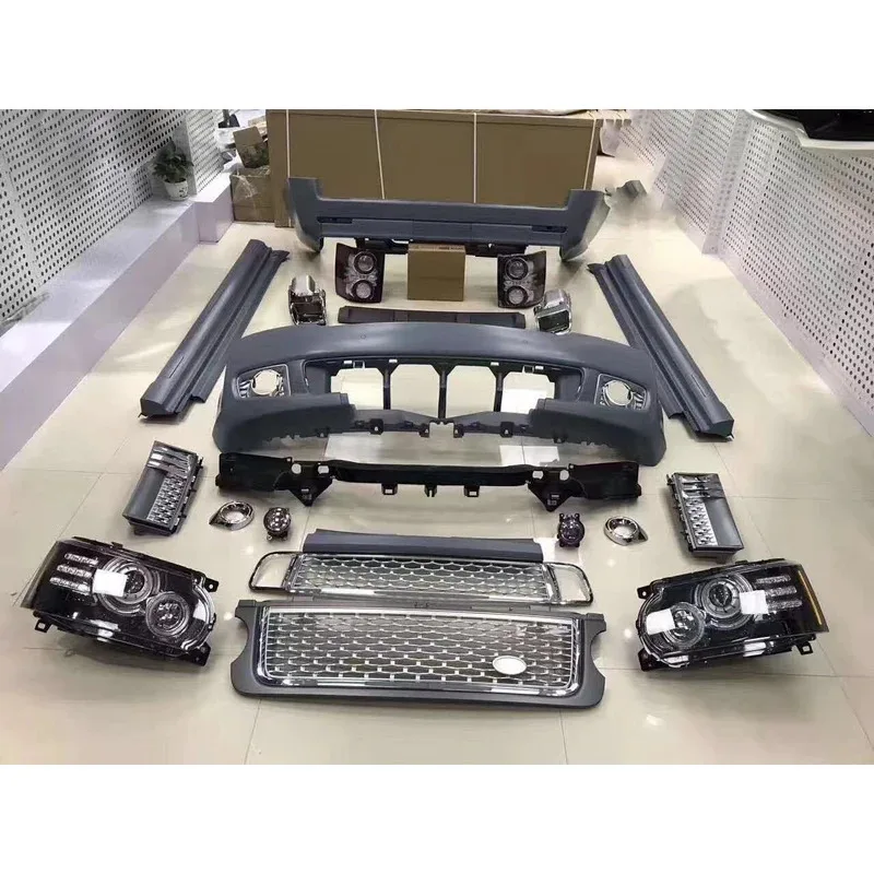 Facelift Upgrade Body Kit Systems up to 2010-2013 Facelift BodyKit for Range Rover Vogue 2005-2009 L322
Facelift Upgrade Body Kit Systems up to 2010-2013 Facelift BodyKit for Range Rover Vogue 2005-2009 L322