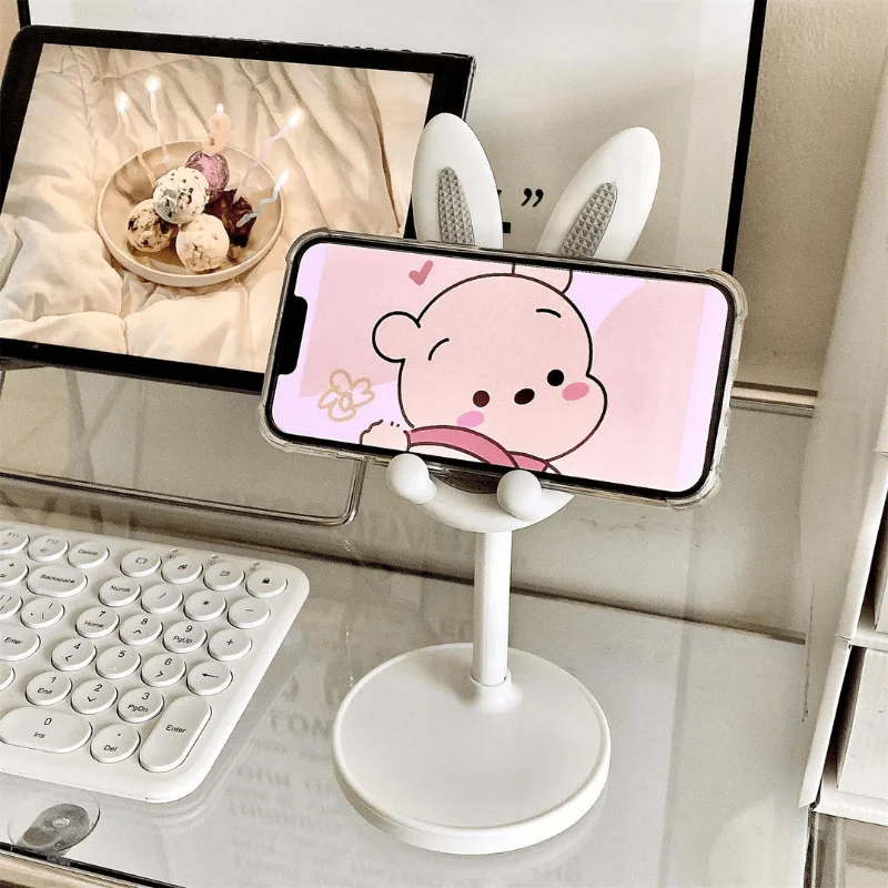 Cute Rabbit Mobile Phone Stand Adjustable Desktop Holder for iPhone Samsung Xiaomi iPad Switch Desk Office Home Portable Stand
Cute Rabbit Mobile Phone Stand Adjustable Desktop Holder for iPhone Samsung Xiaomi iPad Switch Desk Office Home Portable Stand