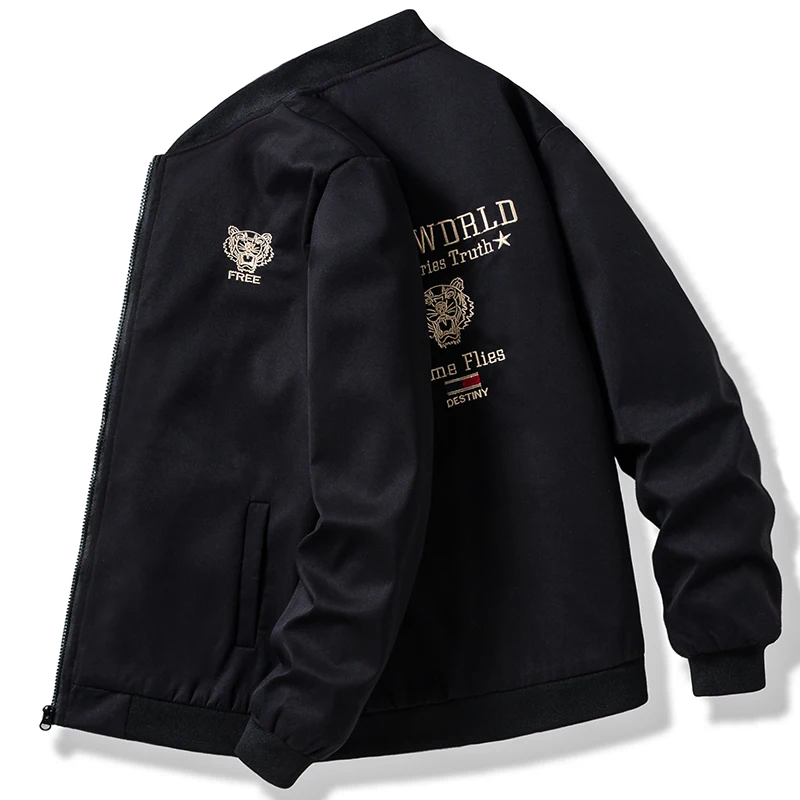 Spring Autumn 2022 New Men's Embroidered Jacket Fashion Baseball Jackets Long Sleeves Waterproof Coats Men Drop Ship
Spring Autumn 2022 New Men's Embroidered Jacket Fashion Baseball Jackets Long Sleeves Waterproof Coats Men Drop Ship