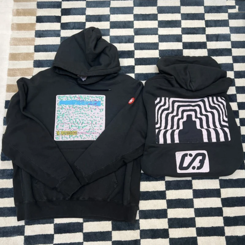 Winter Street Oversize CAVEMPT Hoodies Cotton Print Circuit Board Back Patch Hooded Sweatshirts Men Women CE Drawstring Hoody
Winter Street Oversize CAVEMPT Hoodies Cotton Print Circuit Board Back Patch Hooded Sweatshirts Men Women CE Drawstring Hoody