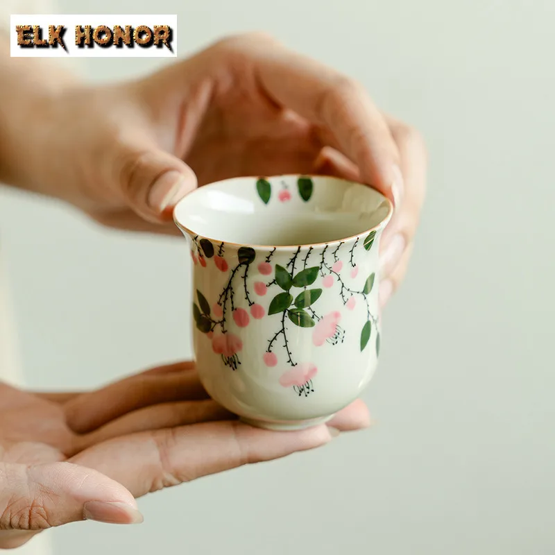 2pc/lot Pure Hand-painted Powder Flower Teacup Tea Bowl Tea Cup Tea-tasting Meditation Cup Jianzhan Master Cups Tea Items 80ml
2pc/lot Pure Hand-painted Powder Flower Teacup Tea Bowl Tea Cup Tea-tasting Meditation Cup Jianzhan Master Cups Tea Items 80ml