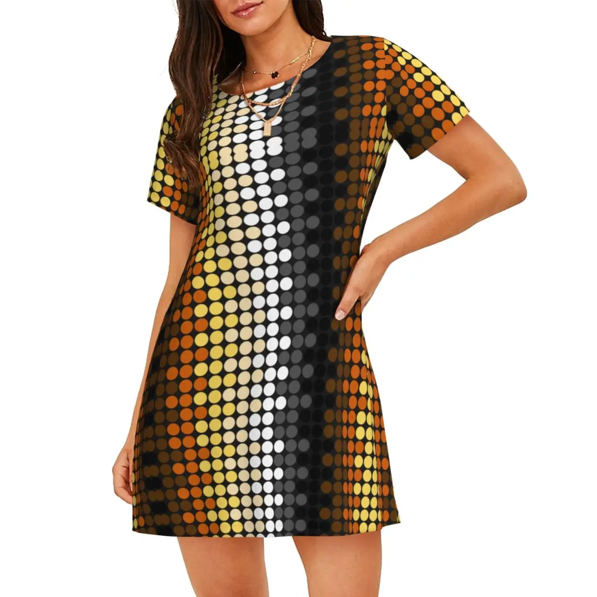 Custom Bear Circle Pattern Women Nightgown Sleepwear Short Sleeves GLBT LGBT Gay Pride For Vacations Nightgowns Women's Pajamas
Custom Bear Circle Pattern Women Nightgown Sleepwear Short Sleeves GLBT LGBT Gay Pride For Vacations Nightgowns Women's Pajamas