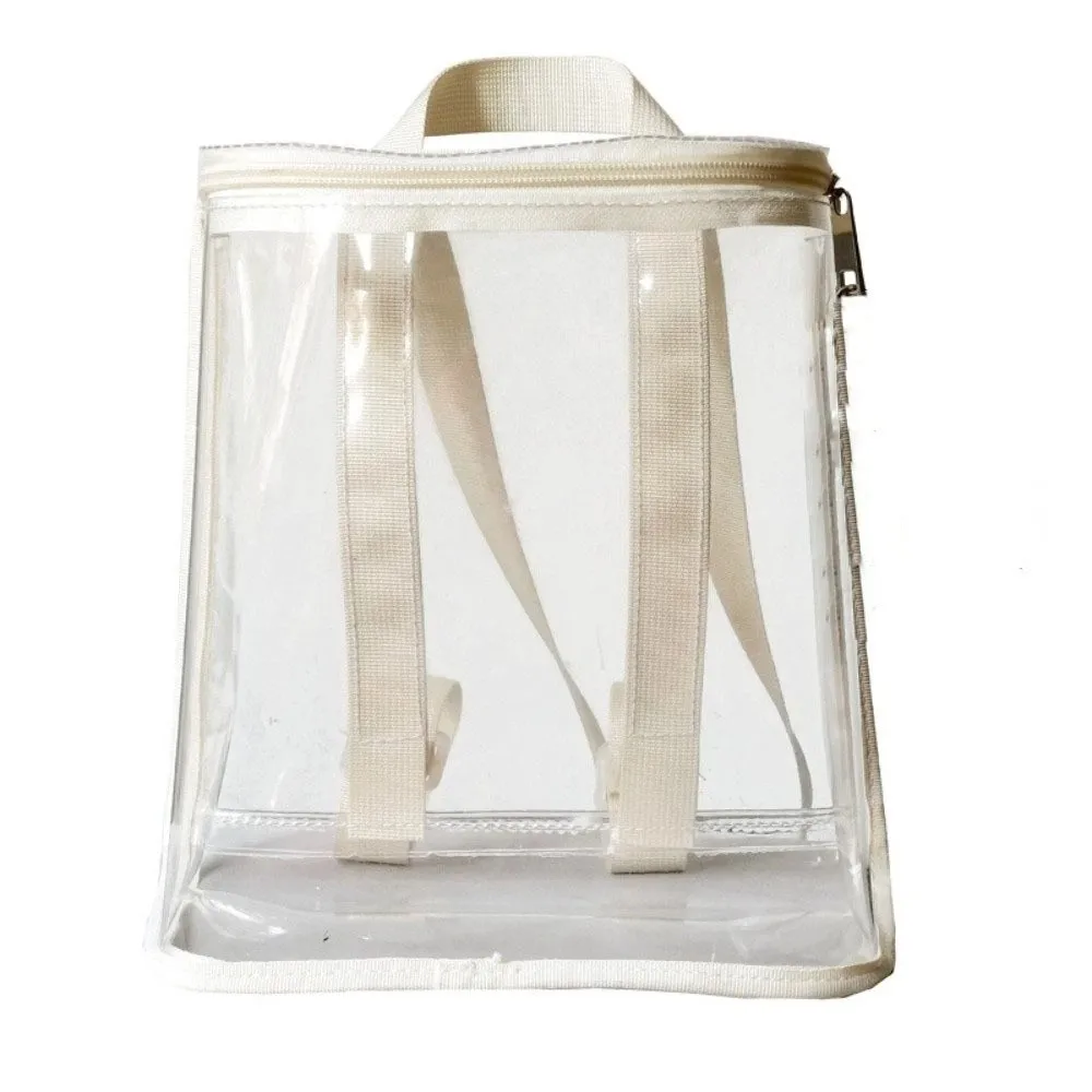 PVC Organizer Clear Backpack Visible Zipper Swimming Storage Bags Ins Style Large Capacity Beach Waterproof Backpack
PVC Organizer Clear Backpack Visible Zipper Swimming Storage Bags Ins Style Large Capacity Beach Waterproof Backpack
