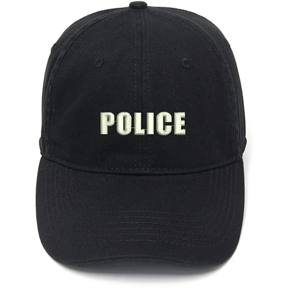 Lyprerazy Men's Baseball Cap Police Officer Embroidery Hat Cotton Embroidered Casual Baseball Caps
Lyprerazy Men's Baseball Cap Police Officer Embroidery Hat Cotton Embroidered Casual Baseball Caps