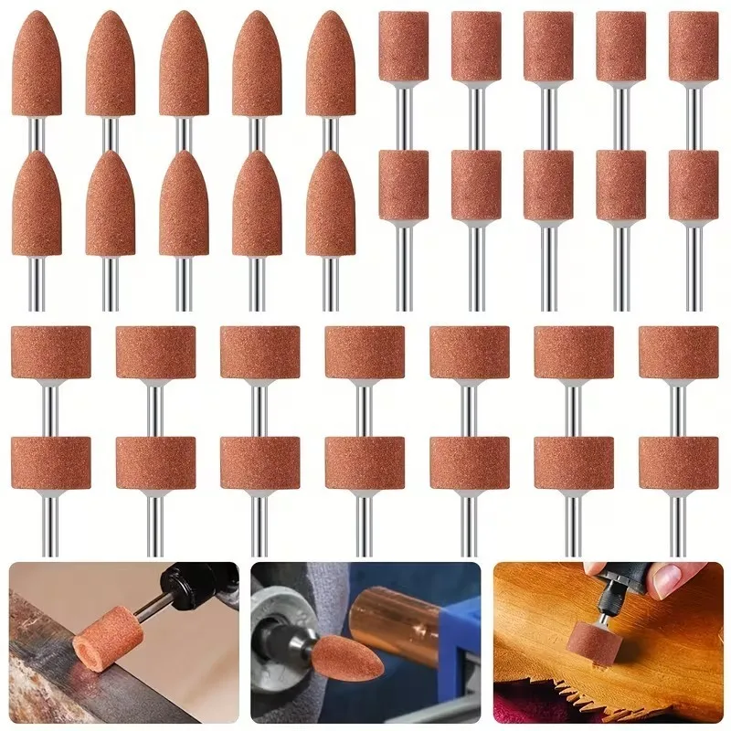 15Pcs Durable Grinding Wheel Bits, Heavy Duty 1/8" Shank, for Wood & Plastic Polishing, Workshop & DIY Tools
15Pcs Durable Grinding Wheel Bits, Heavy Duty 1/8" Shank, for Wood & Plastic Polishing, Workshop & DIY Tools