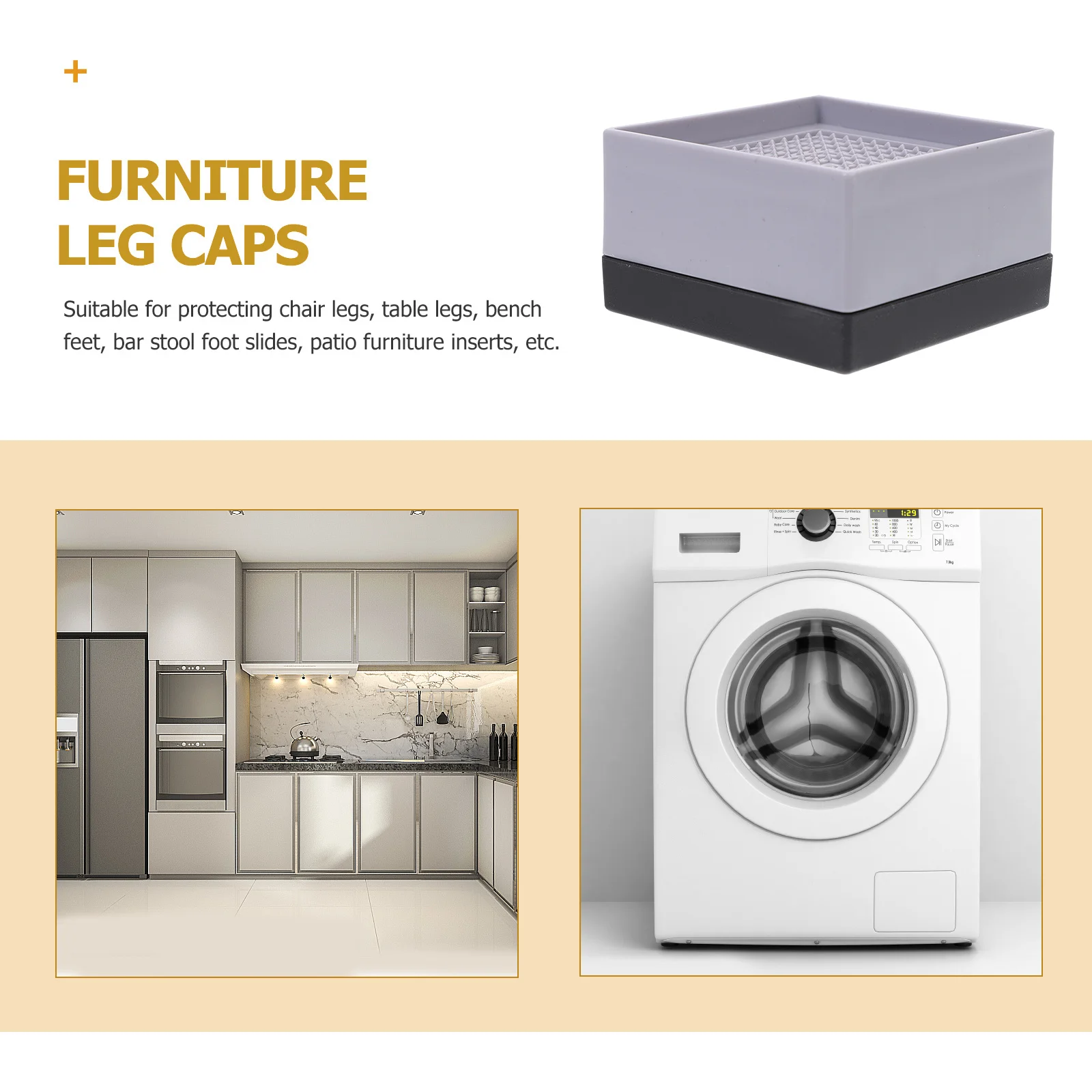 8Pcs Plastic Furniture Bed Risers Heavy Duty Bed Heightening Pads for Sofa Tables Couch Fridge Couch Risers Furniture Foot Riser
8Pcs Plastic Furniture Bed Risers Heavy Duty Bed Heightening Pads for Sofa Tables Couch Fridge Couch Risers Furniture Foot Riser