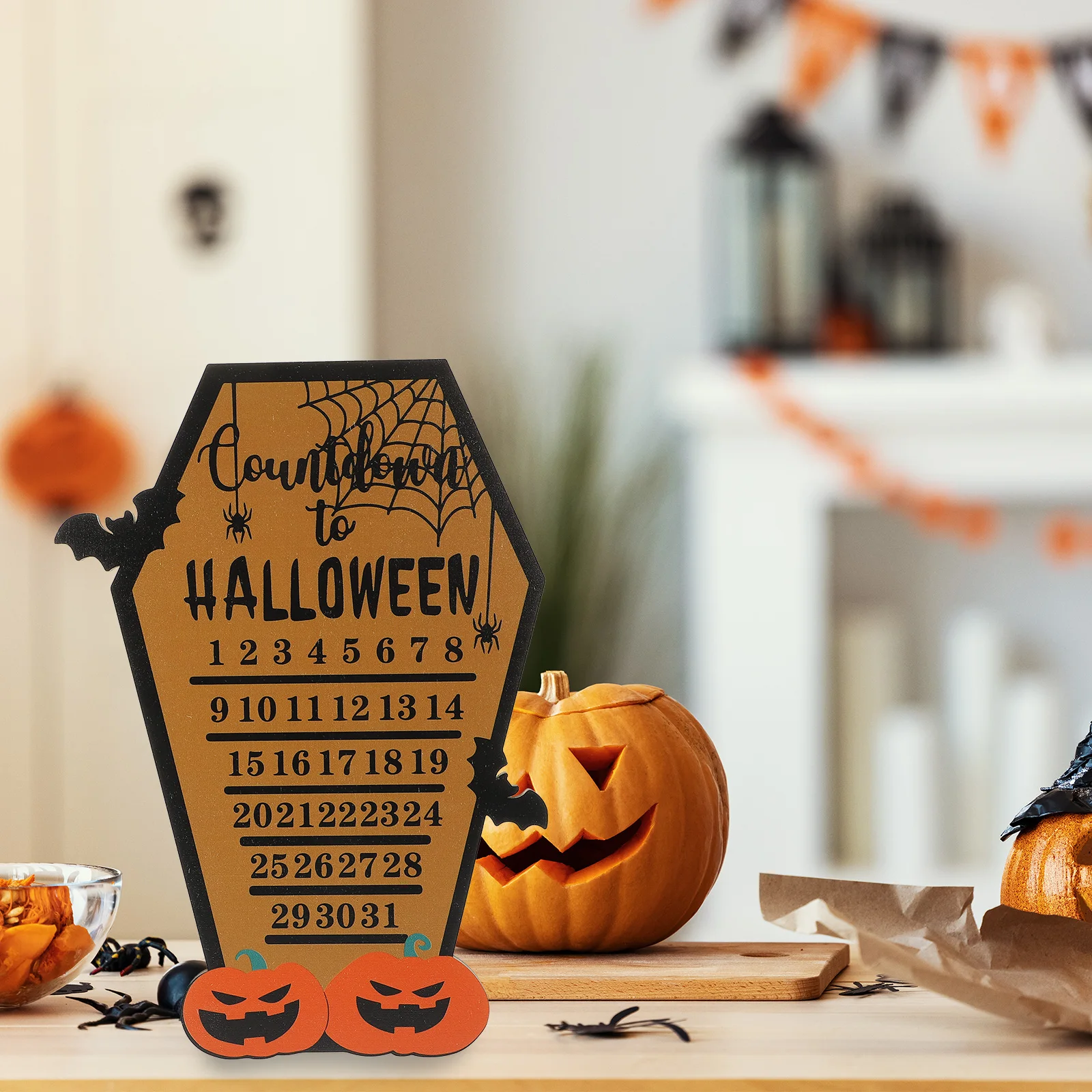 Pumpkin Ghost Countdown Calendar 0 5cm Thick Halloween Decor Advent Calendars Desktop naments Festive Supplies Gift
Pumpkin Ghost Countdown Calendar 0 5cm Thick Halloween Decor Advent Calendars Desktop naments Festive Supplies Gift