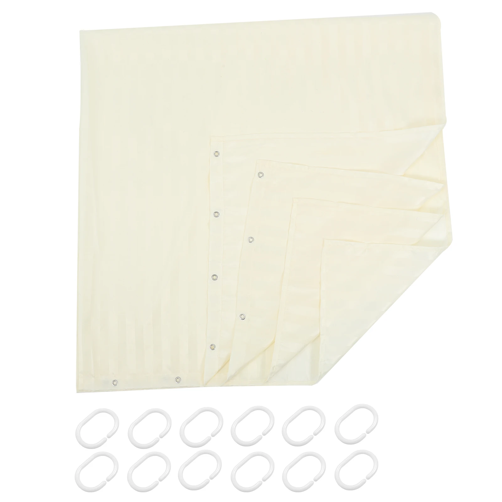 Waterproof Shower Curtain 180X180CM White Striped Plain Large Extra Hooks Home Bathroom Window Curtains Shower
Waterproof Shower Curtain 180X180CM White Striped Plain Large Extra Hooks Home Bathroom Window Curtains Shower