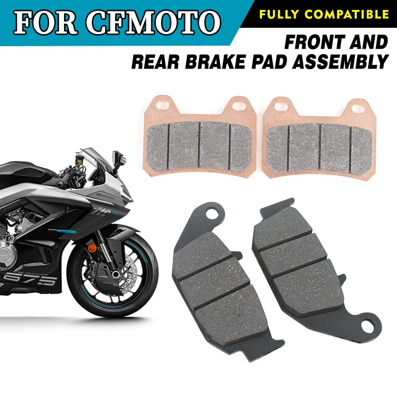 For CFMOTO 675SR-R Front And Rear Brake Pad Assembly 675 SR-R Sintered Brake Disc Pads Kit Motorcycle Original Parts
For CFMOTO 675SR-R Front And Rear Brake Pad Assembly 675 SR-R Sintered Brake Disc Pads Kit Motorcycle Original Parts