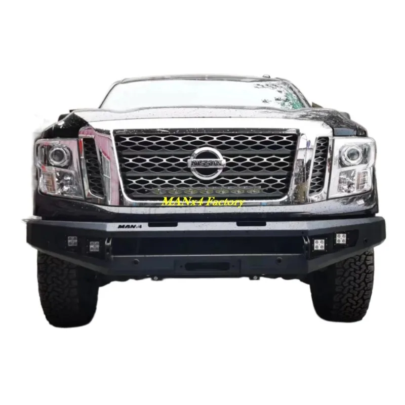 Top-level Steel Front Bumper Bull Bar For Nissans Titan 2016+ Pickup
Top-level Steel Front Bumper Bull Bar For Nissans Titan 2016+ Pickup
