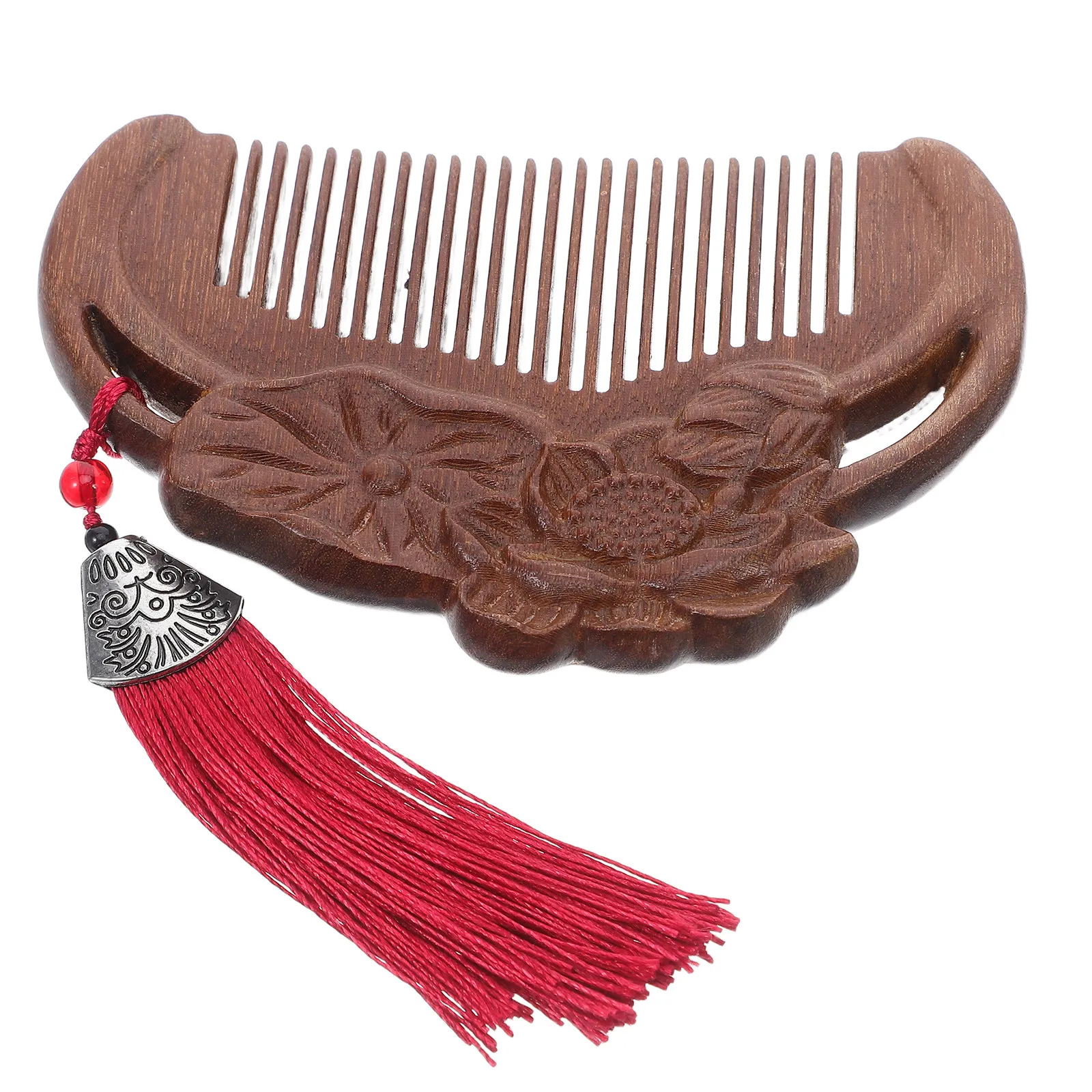 Natural Sandalwood Wood Hair Comb Handmade Wide Tooth Vintage Carved Scalp Massage Comb For Women Men Detangling Travel Portable
Natural Sandalwood Wood Hair Comb Handmade Wide Tooth Vintage Carved Scalp Massage Comb For Women Men Detangling Travel Portable