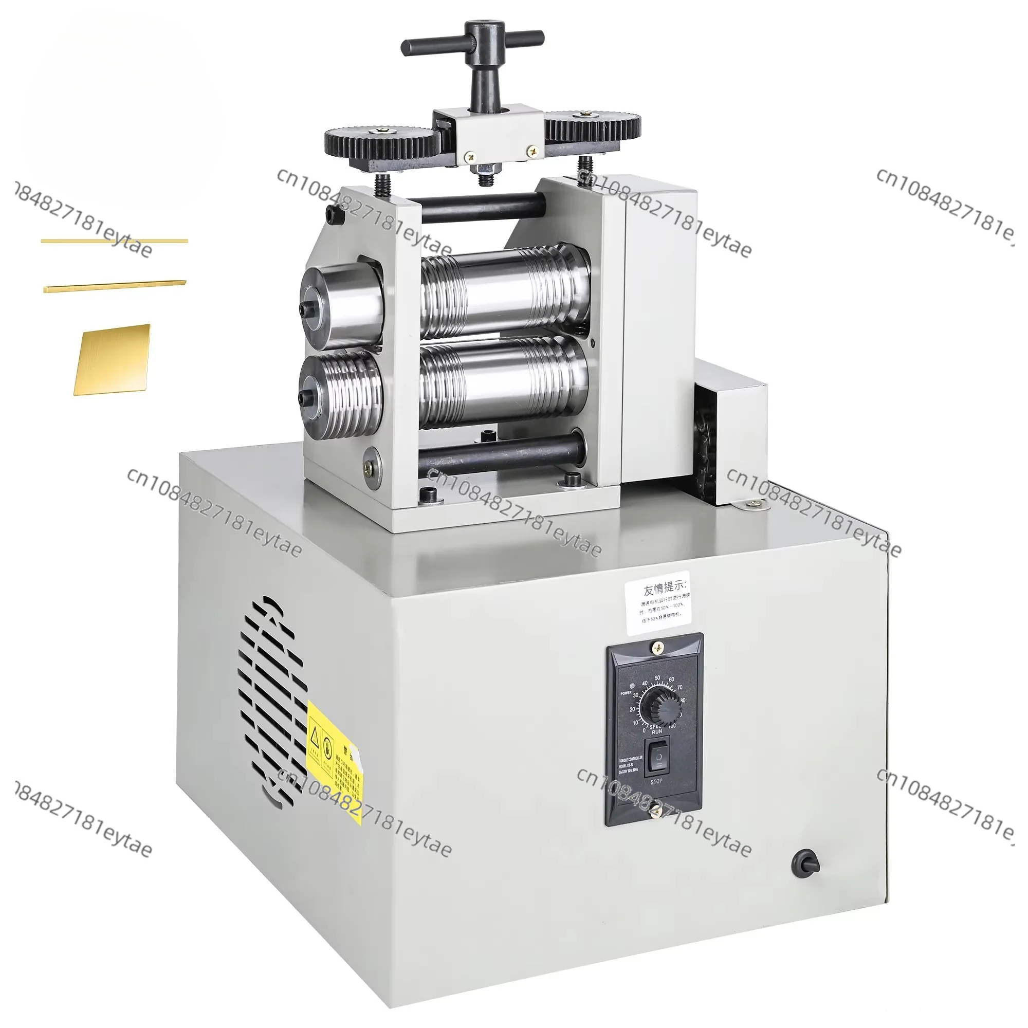 New Roller Forming for Jewelry Sheets on Gray Small Electric Rolling Mill Efficient Metal Jewelry Making Processing Machine
New Roller Forming for Jewelry Sheets on Gray Small Electric Rolling Mill Efficient Metal Jewelry Making Processing Machine